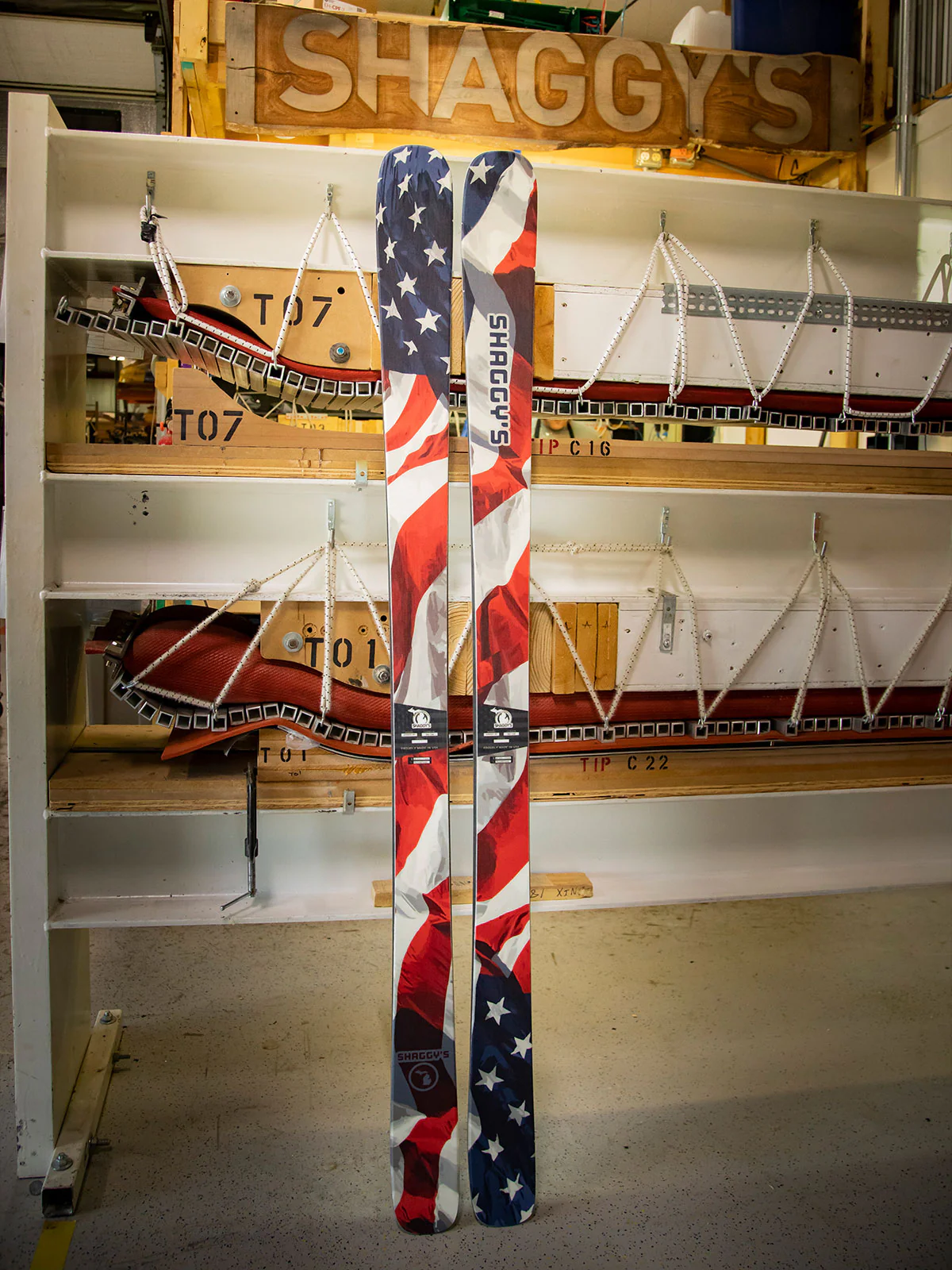 Limited Edition America! Skis - Image 8