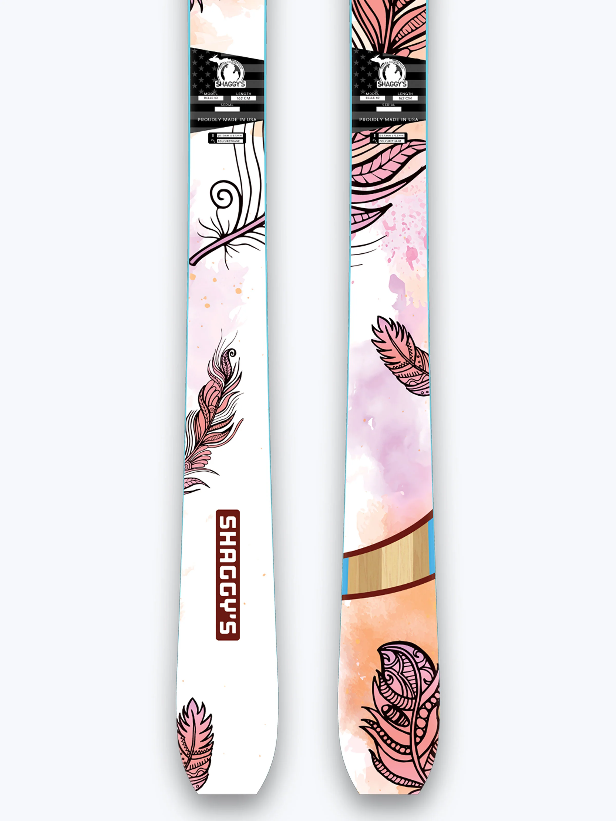 Belle 80 - Pink Feathers - Image 3