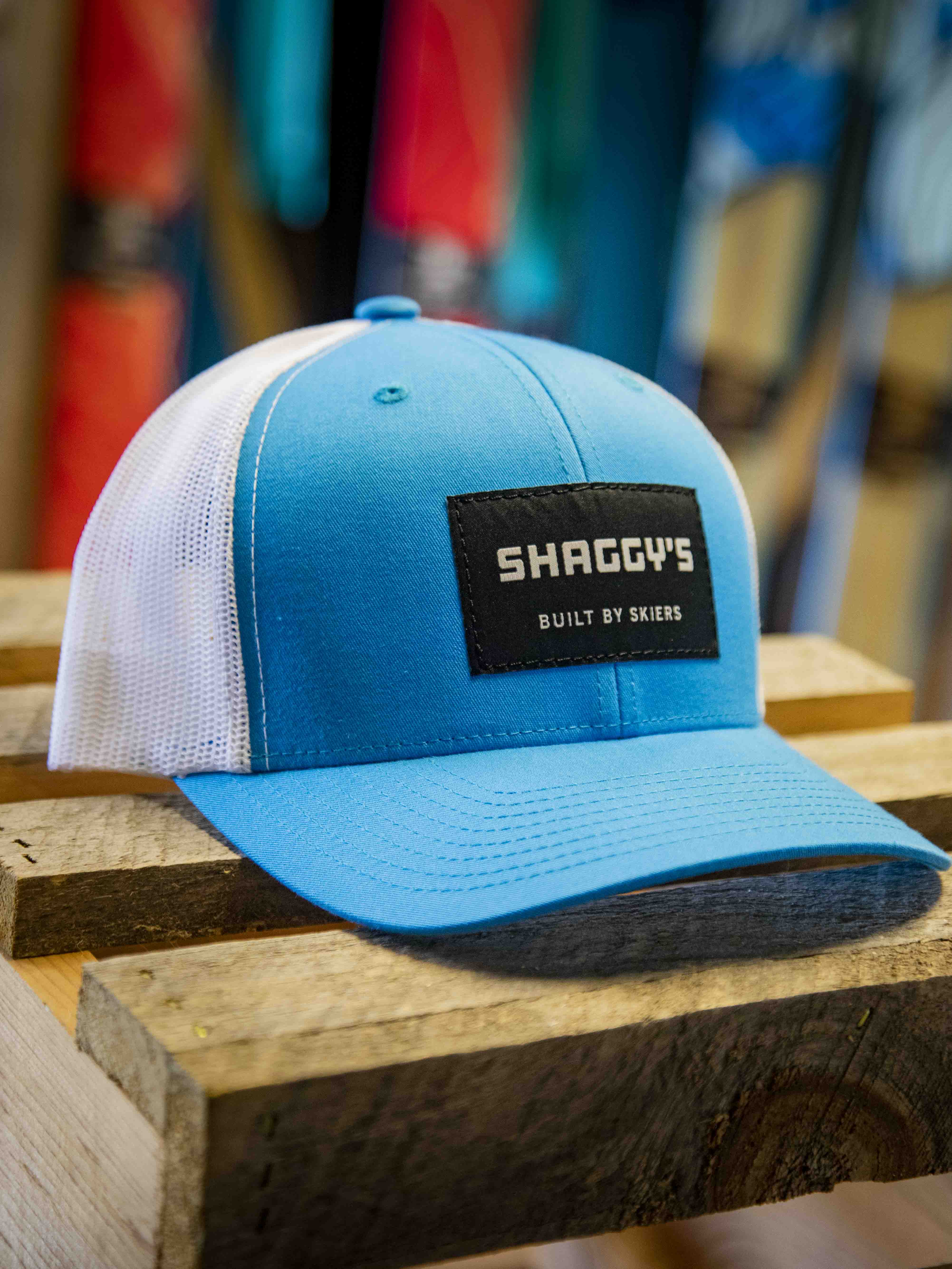 'Built By Skiers' Snapback Hat - Image 3