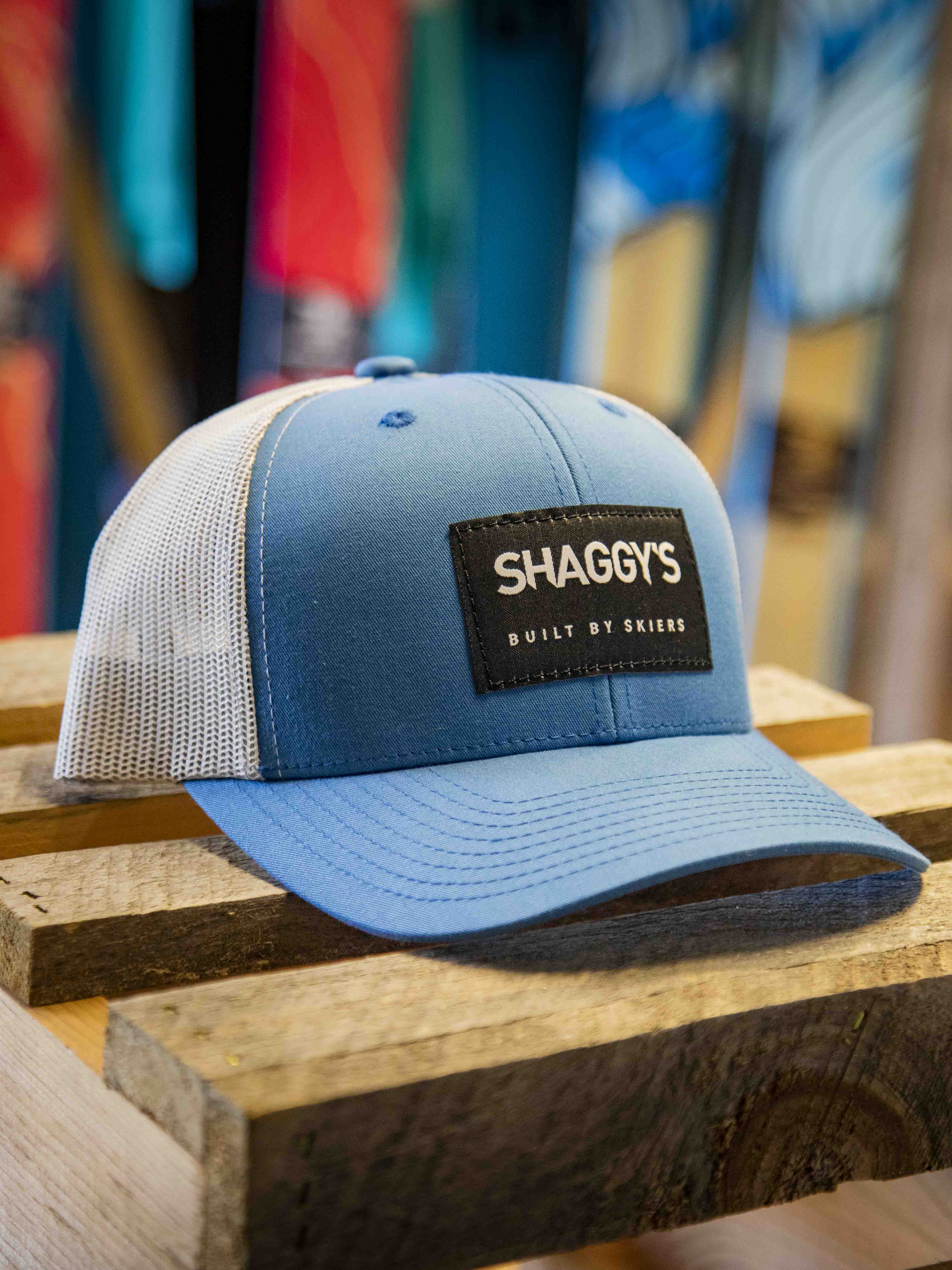 'Built By Skiers' Snapback Hat - Image 5