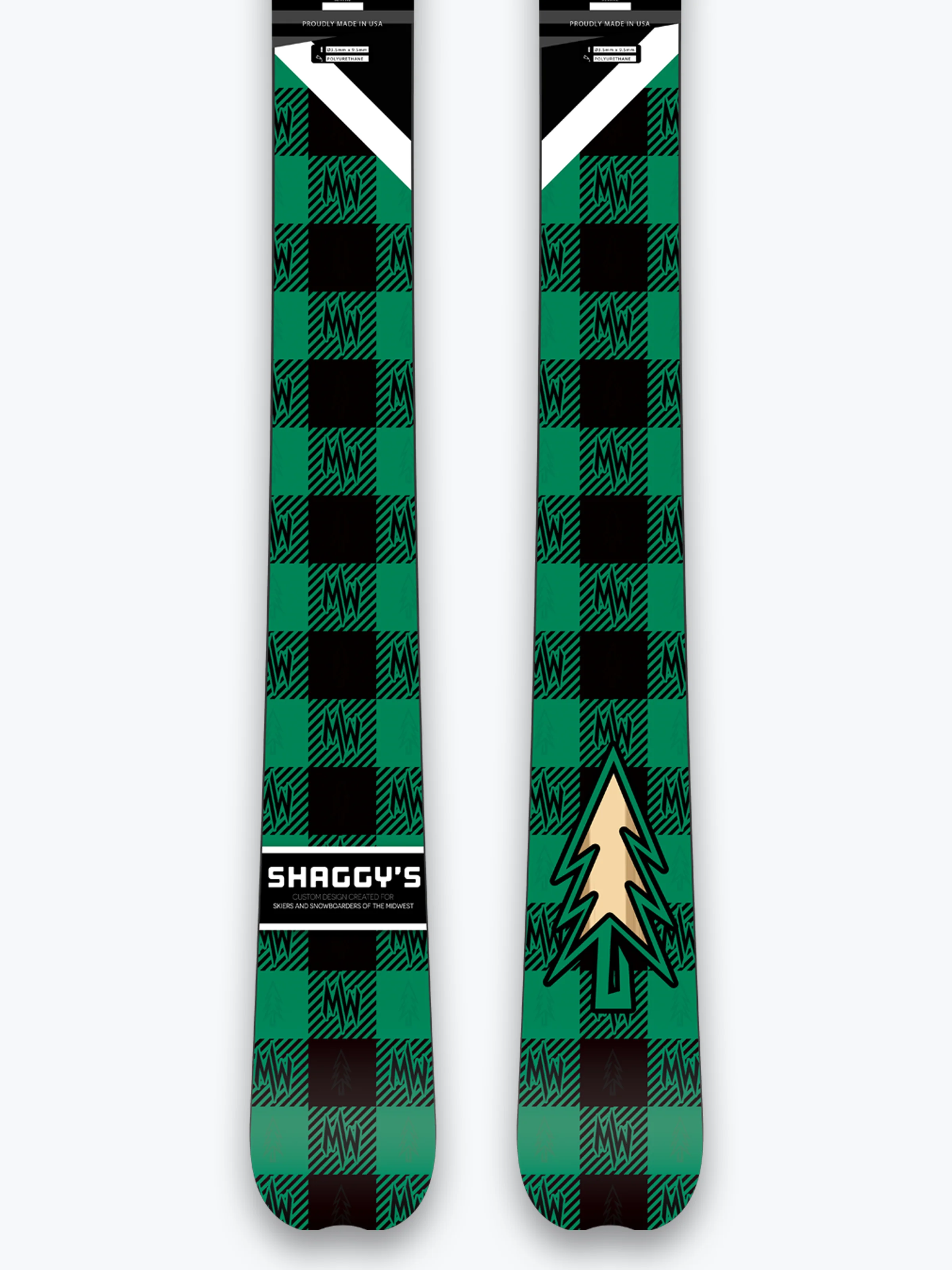 Shaggy's X SSMW COLLAB Skis - Image 4