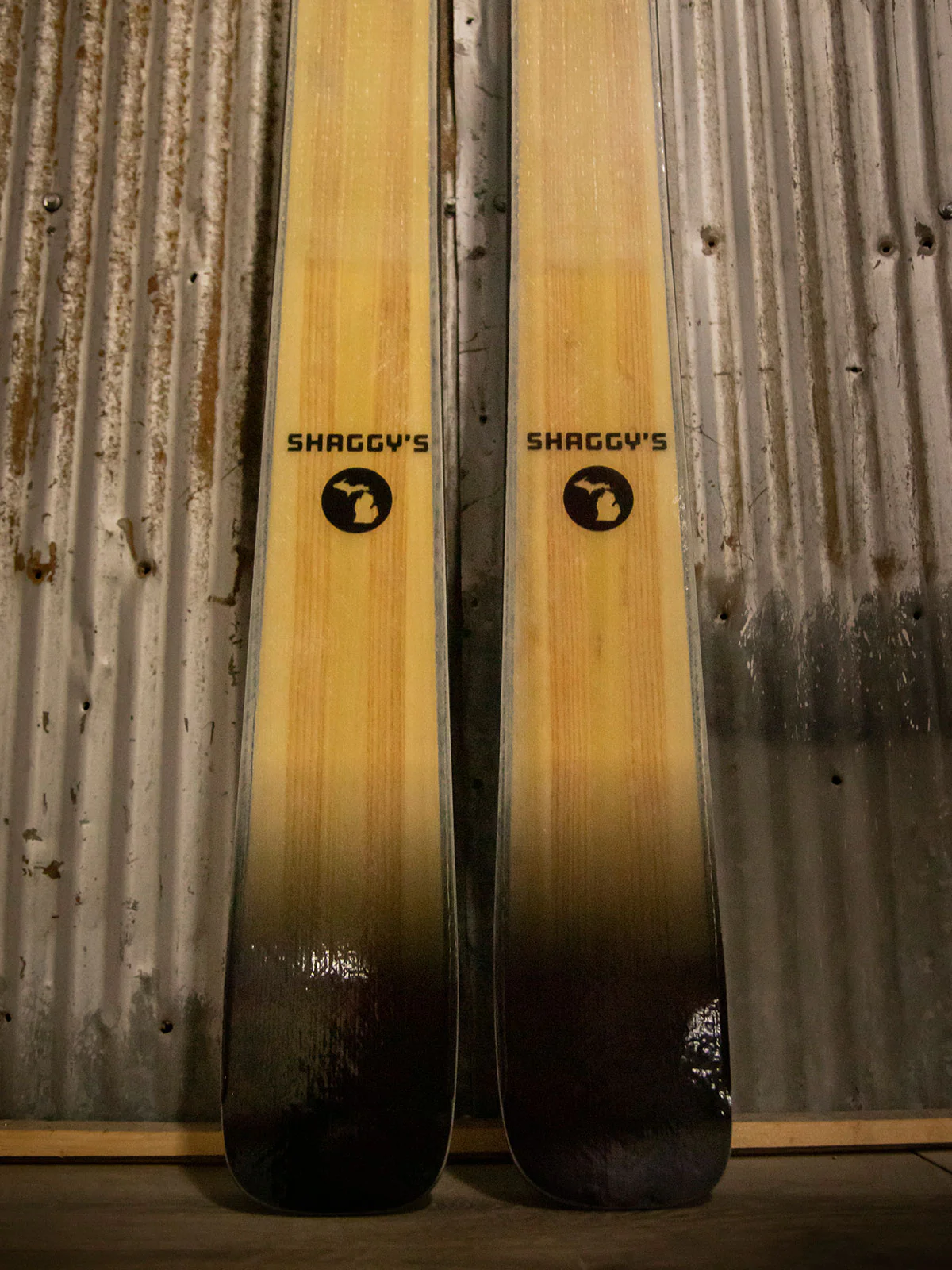 Limited Edition Clear "Woody" Skis - Image 3