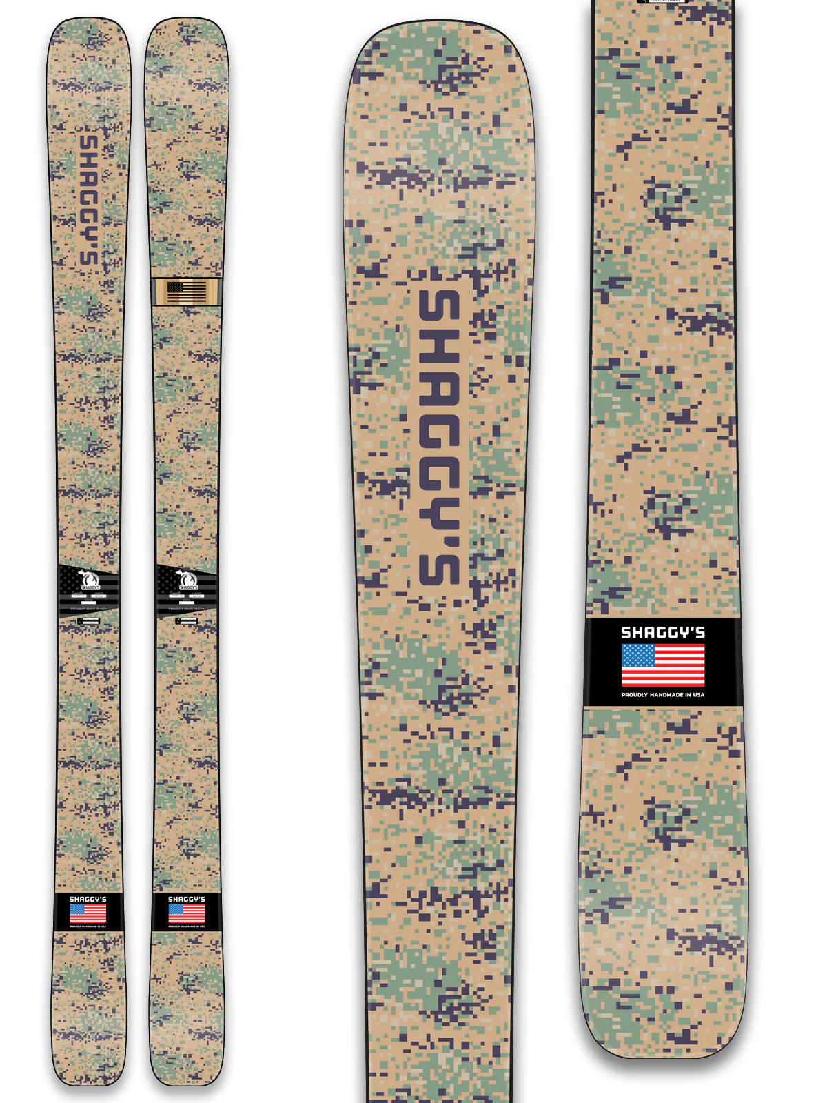 Limited Edition Digital Camo Skis - Image 3