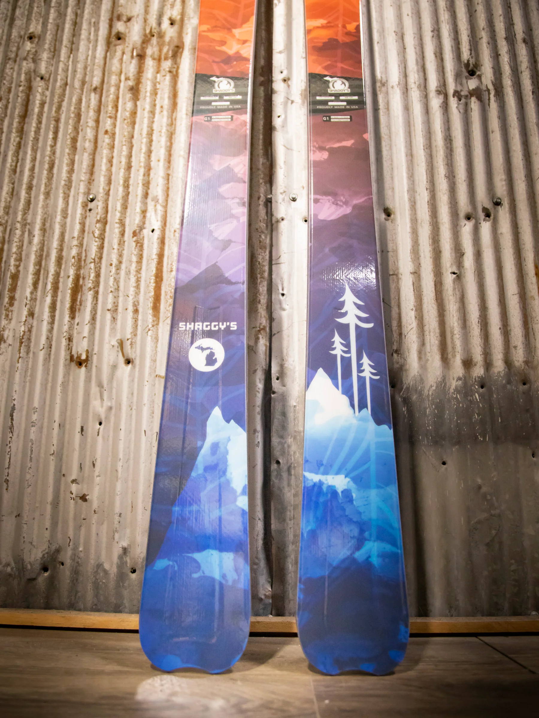 Fun Carver 88 - 168 cm (Pre-Built) Orange/Blue Middle Earth - Image 6