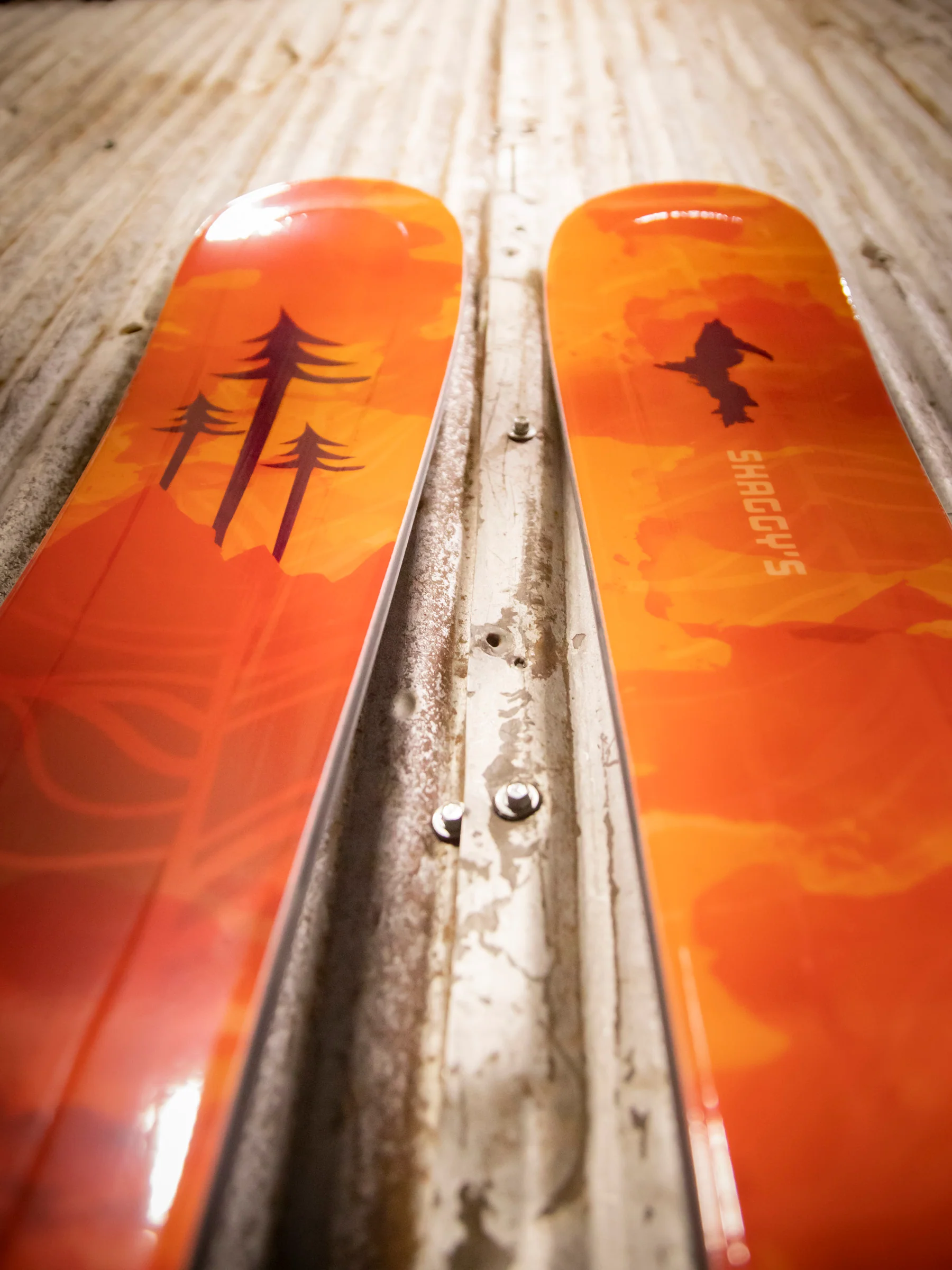 Fun Carver 88 - 168 cm (Pre-Built) Orange/Blue Middle Earth - Image 8