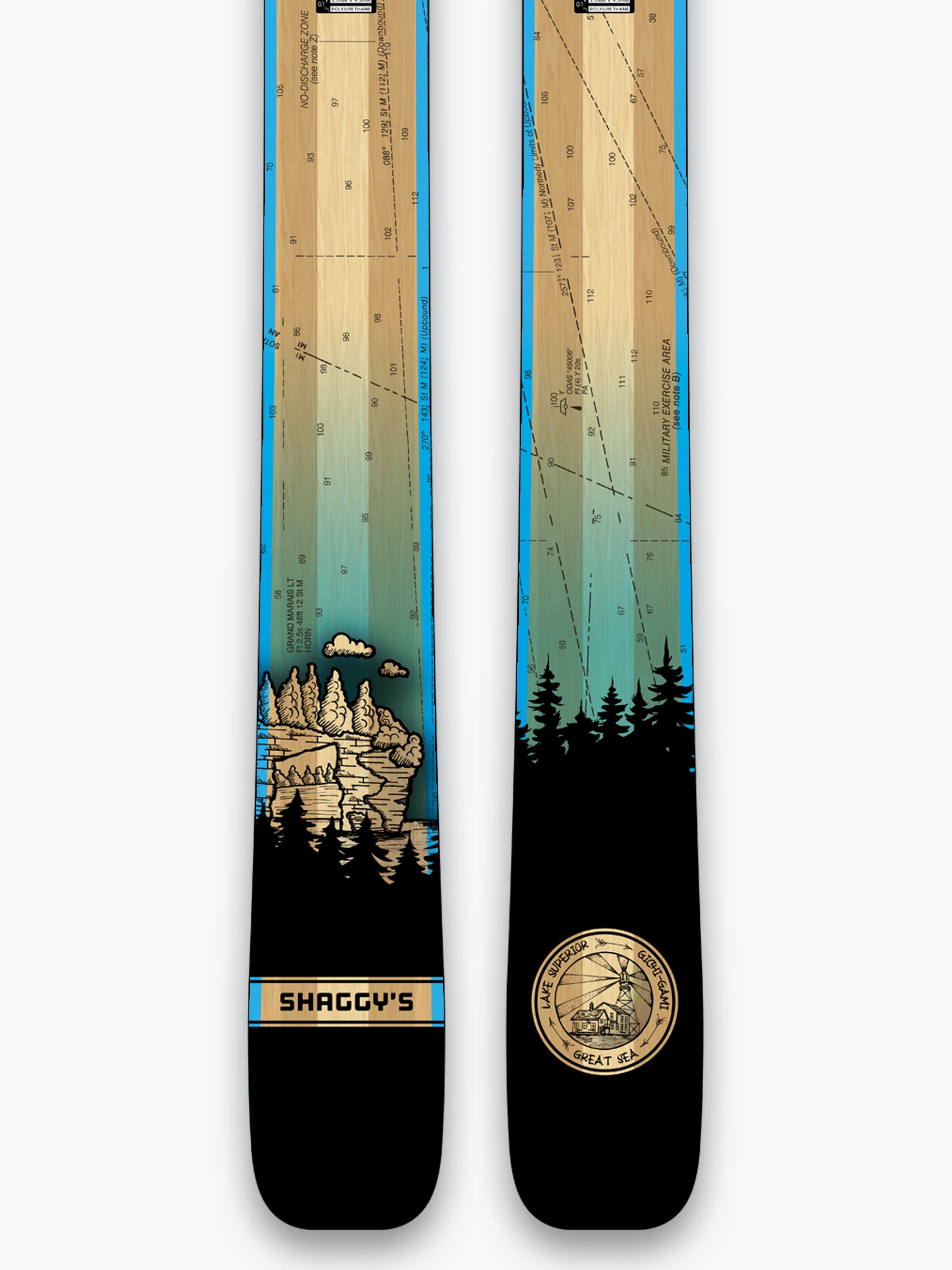 Limited Edition Lake Superior V3 Skis - Image 3