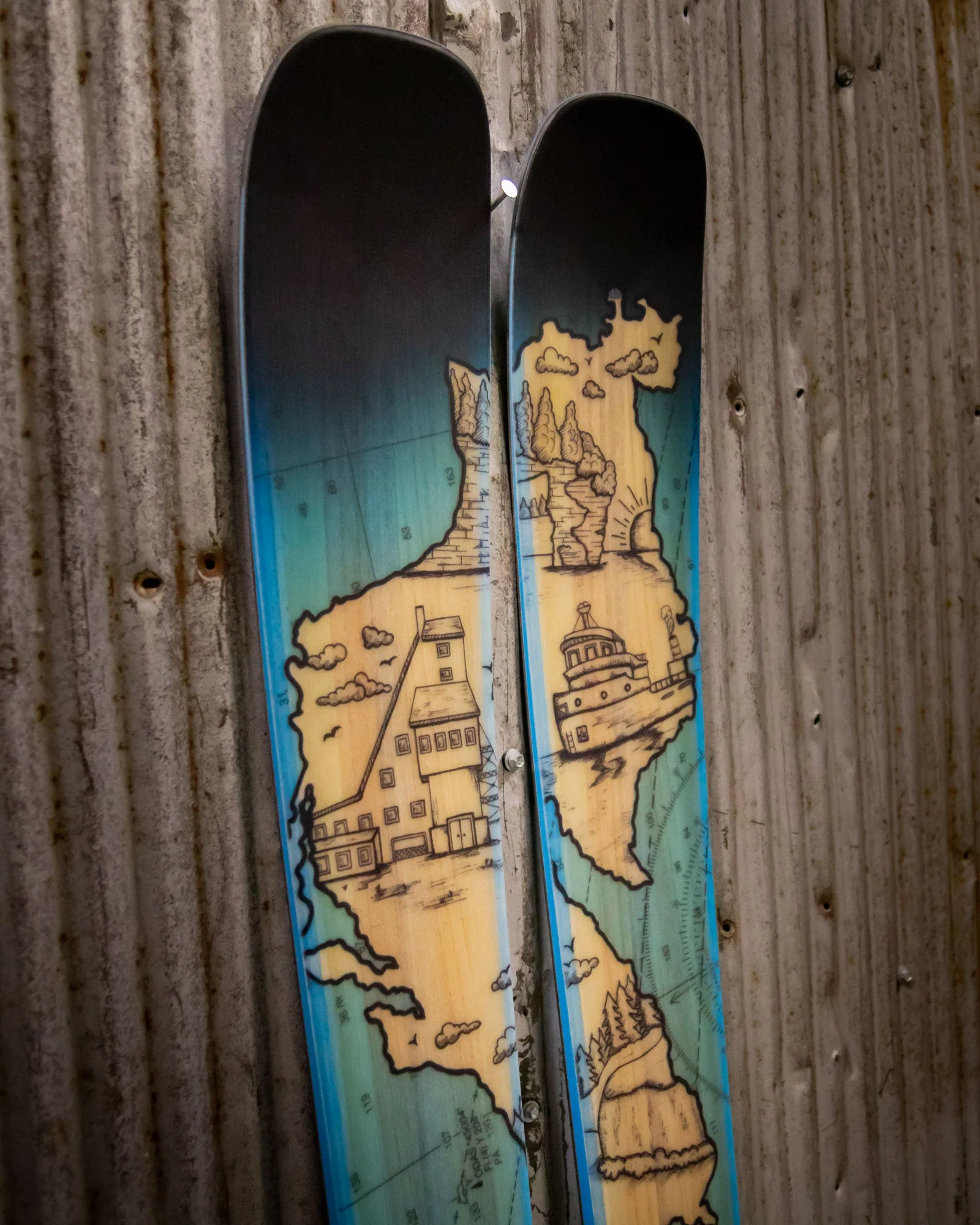 Limited Edition Lake Superior V3 Skis - Image 6