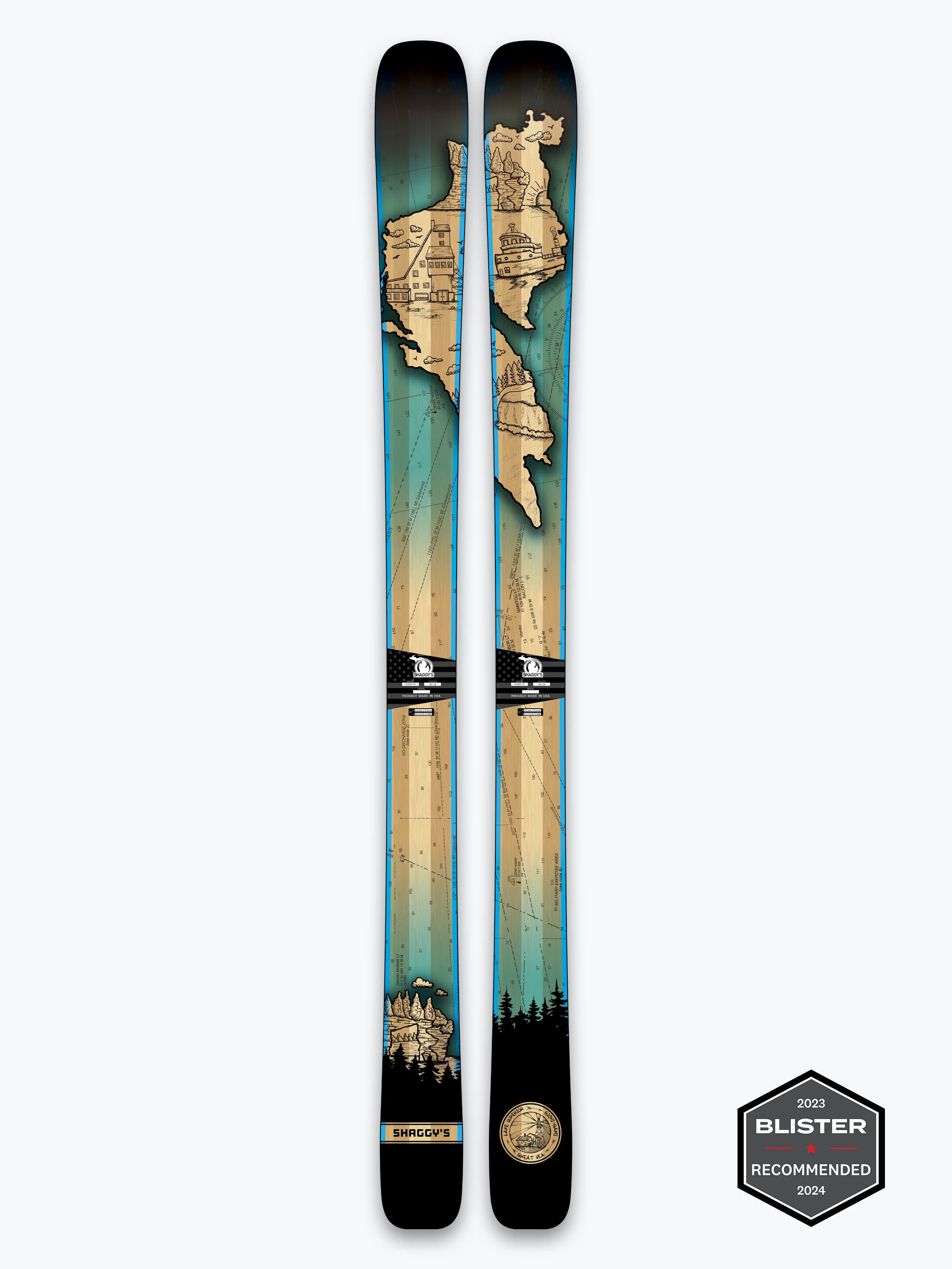 Limited Edition Lake Superior V3 Skis - Image 8