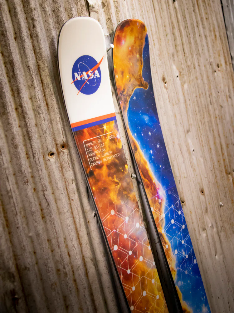 Limited Edition NASA-Inspired Skis - Cosmic Cliffs - Image 3