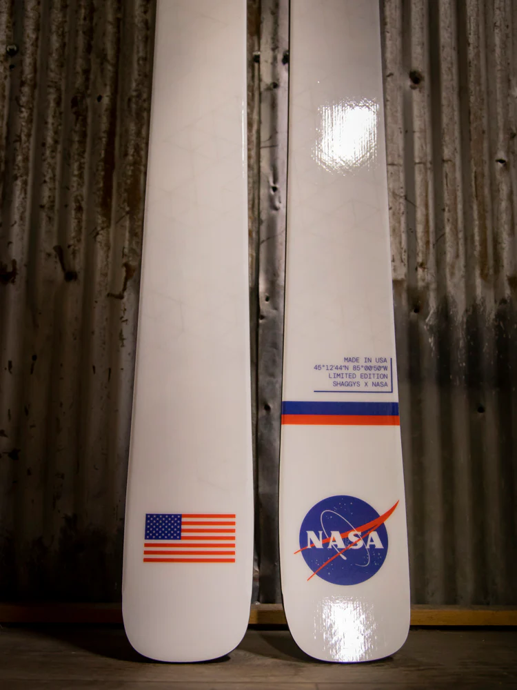 Limited Edition NASA-Inspired Skis - Iconic White - Image 11
