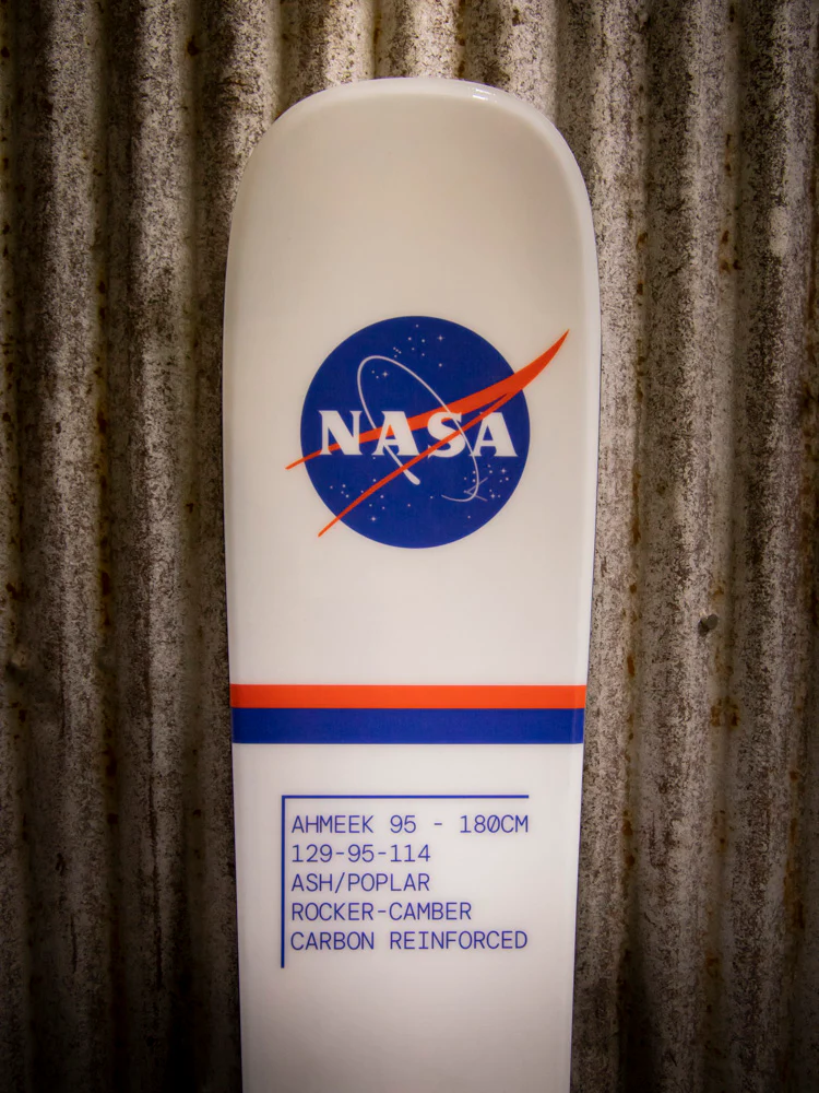 Limited Edition NASA-Inspired Skis - Iconic White - Image 4