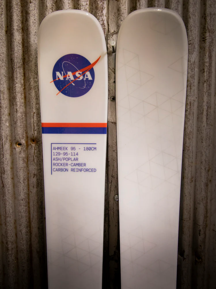 Limited Edition NASA-Inspired Skis - Iconic White - Image 8