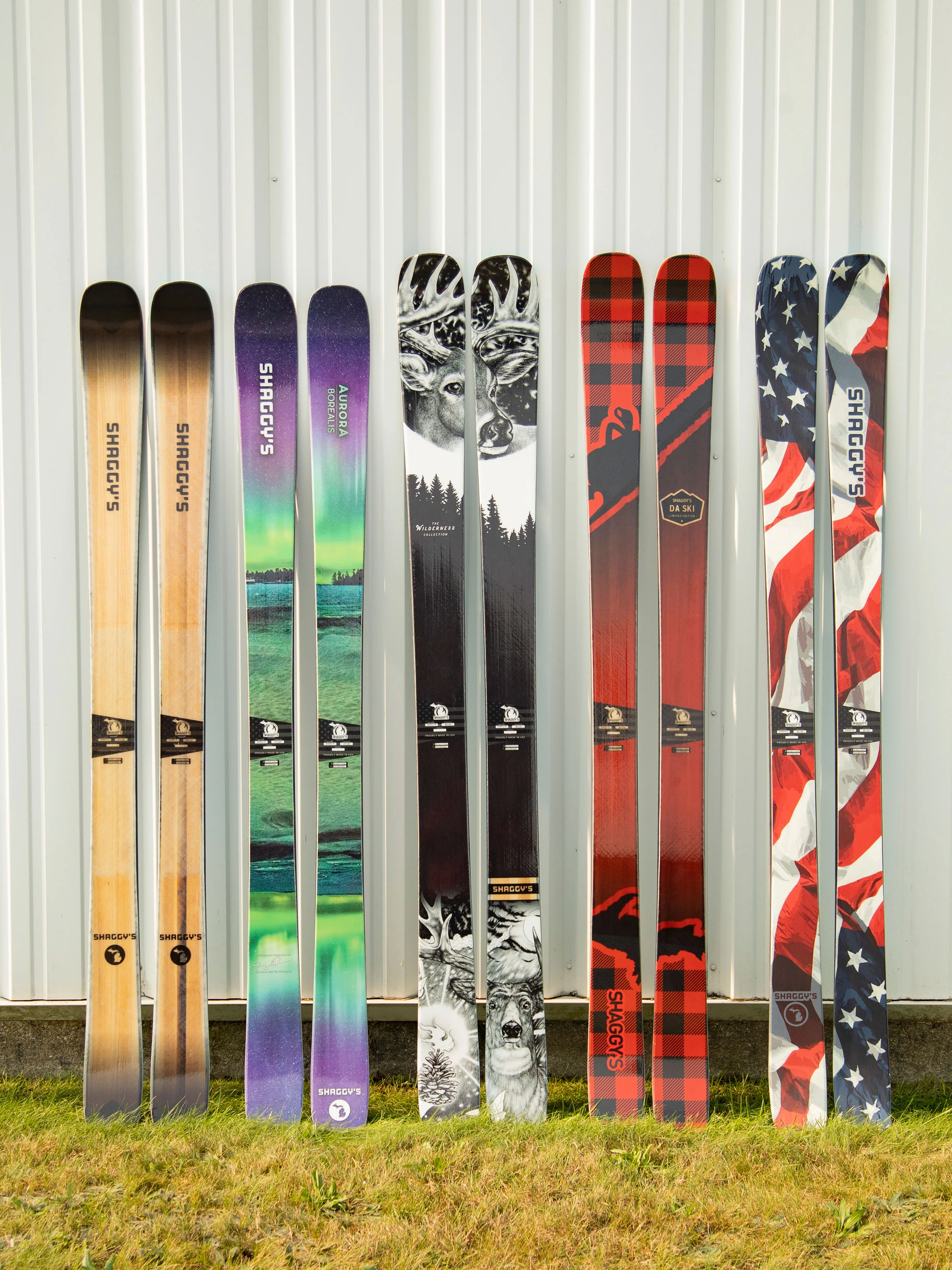 Limited Edition Wilderness Collection Skis - Whitetail Buck - Image 8