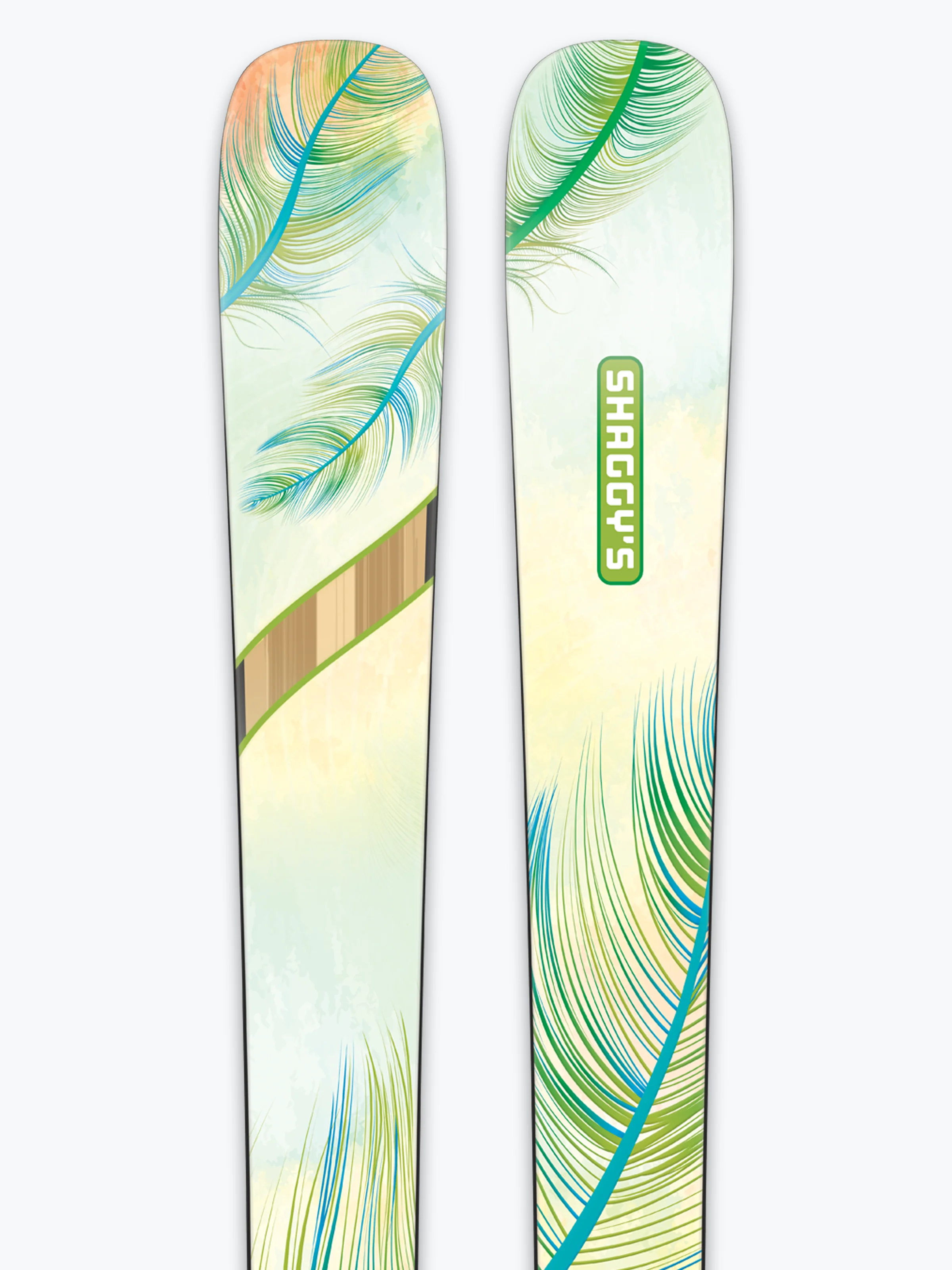 Medora 95 - Green Feathers - Image 6
