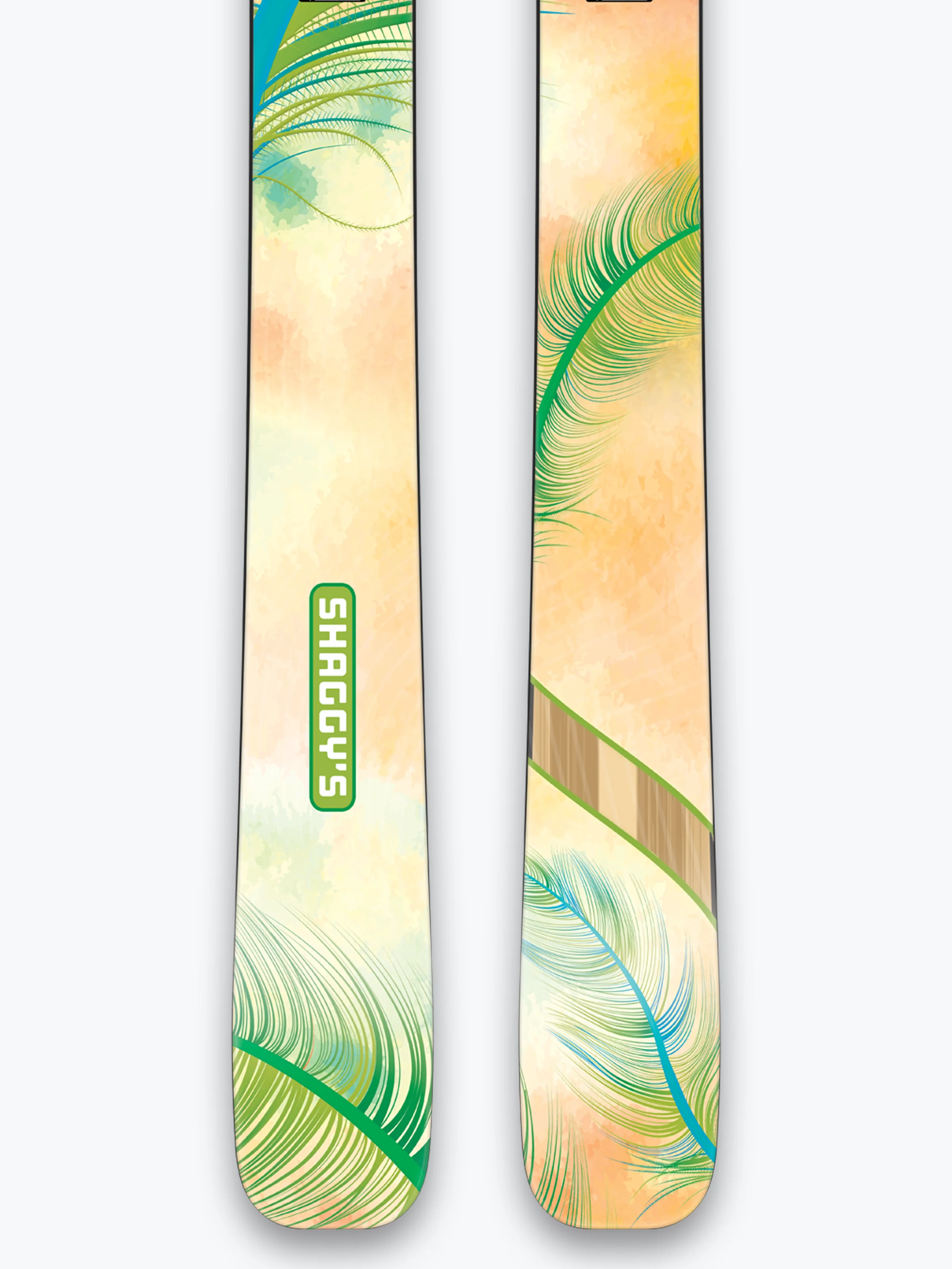 Medora 95 - Green Feathers - Image 7