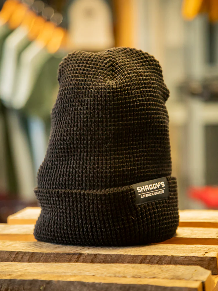 Shaggy's Waffle Knit Cuffed Beanie - Image 6