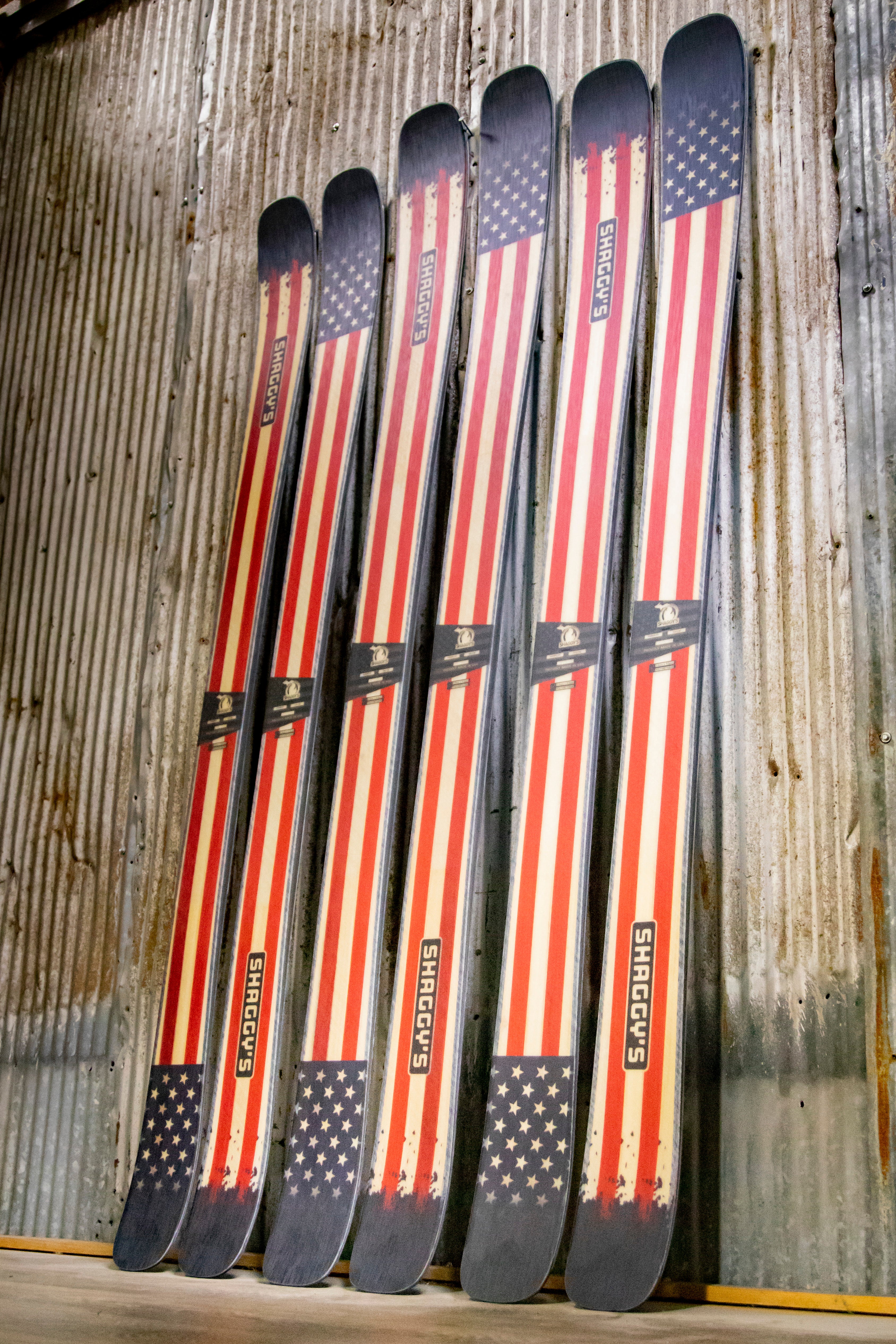Limited Edition "The Patriot" V2 Skis - Image 3
